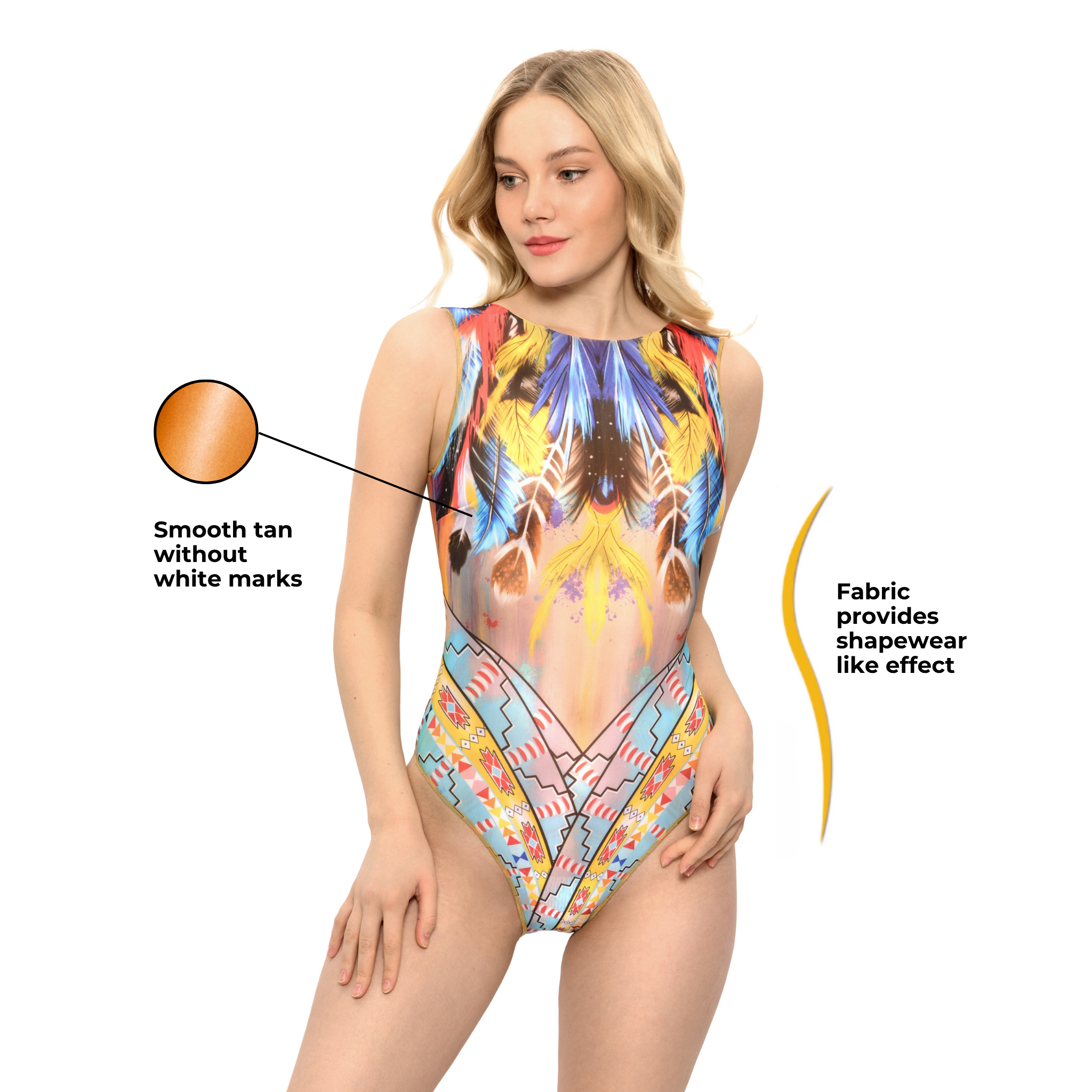 DREAMCATCHER SLEEVELESS SWIMSUIT