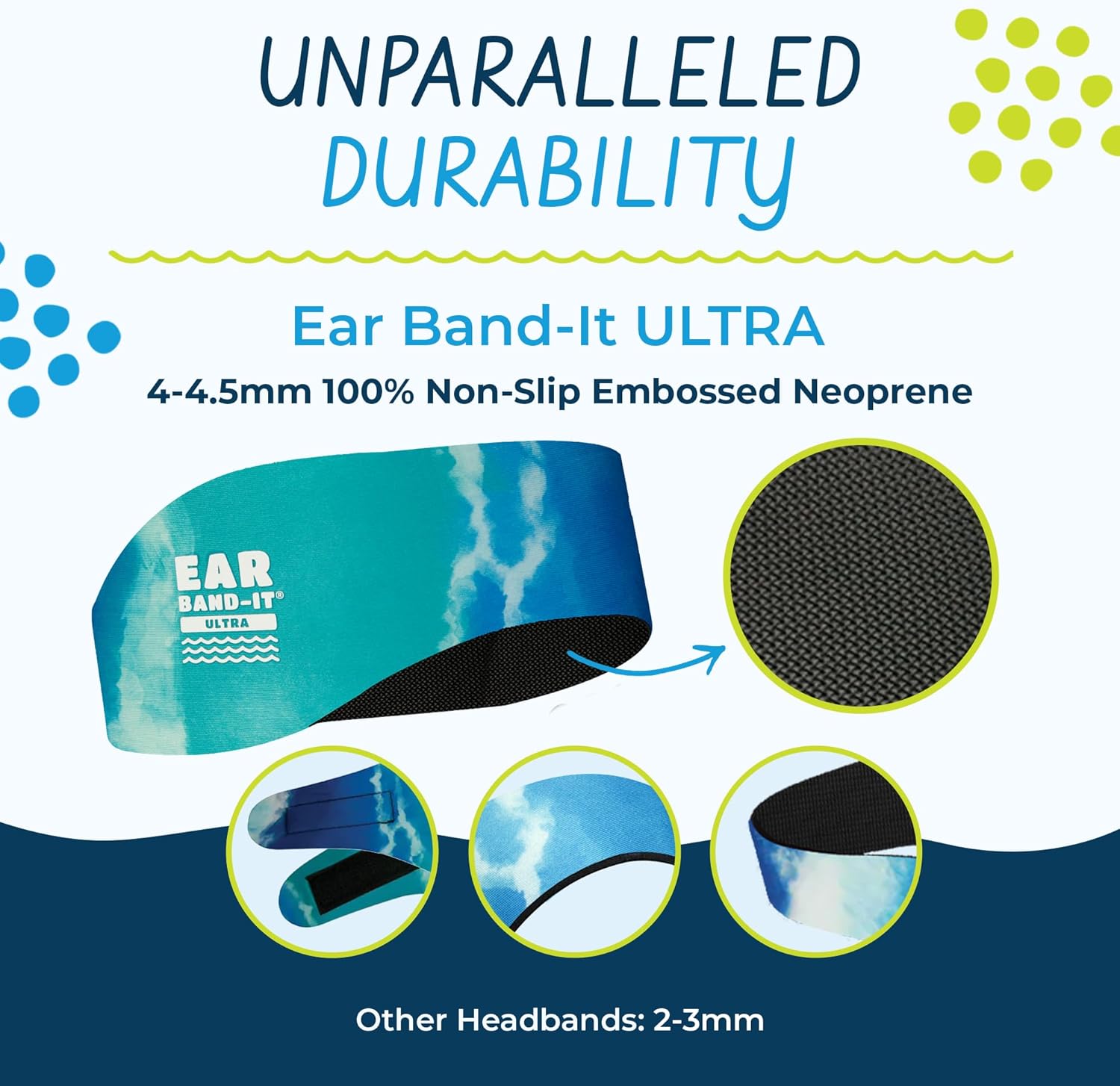 Ear Band-It ULTRA Swimming Headband