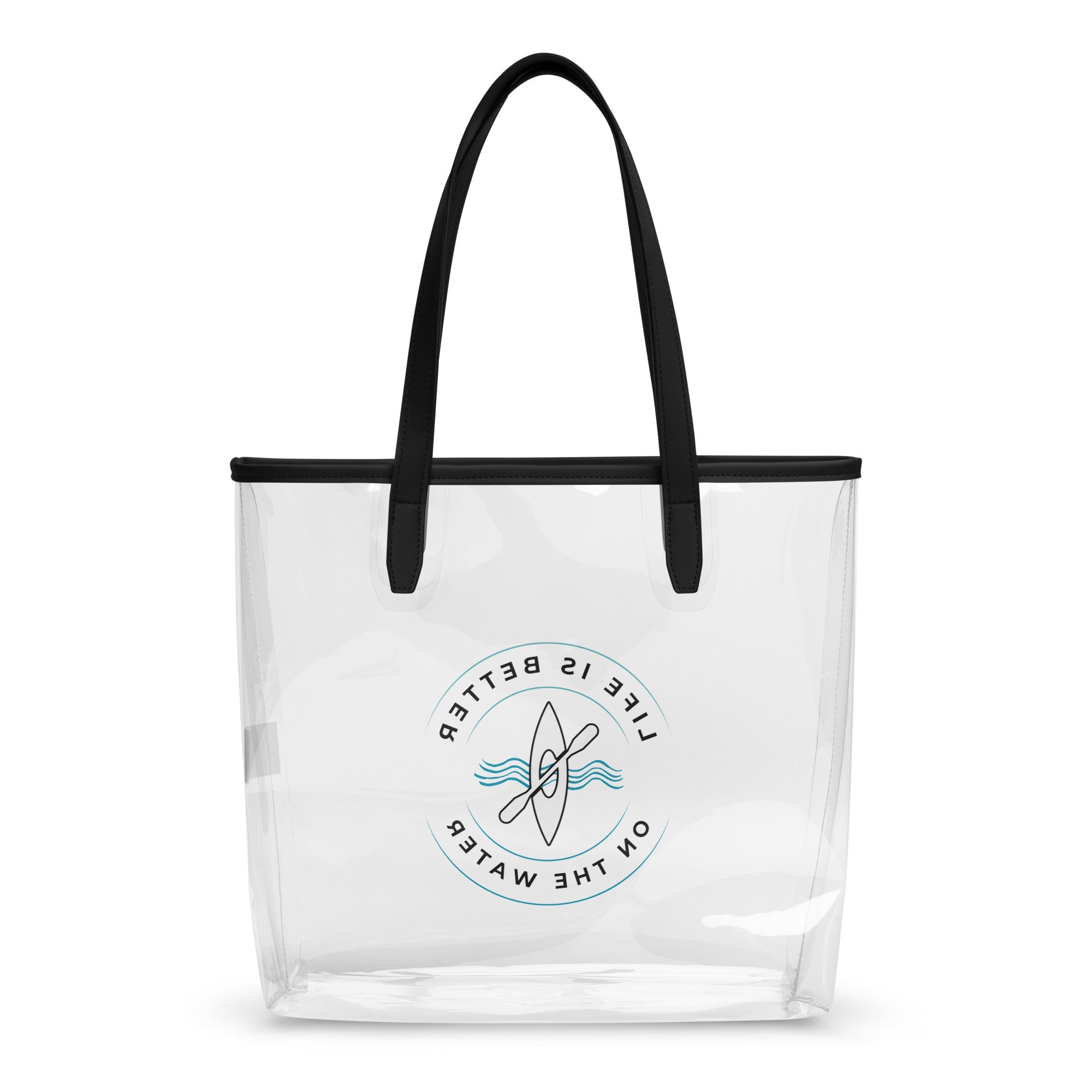 Life Is Better on the Water Kayak Clear Tote