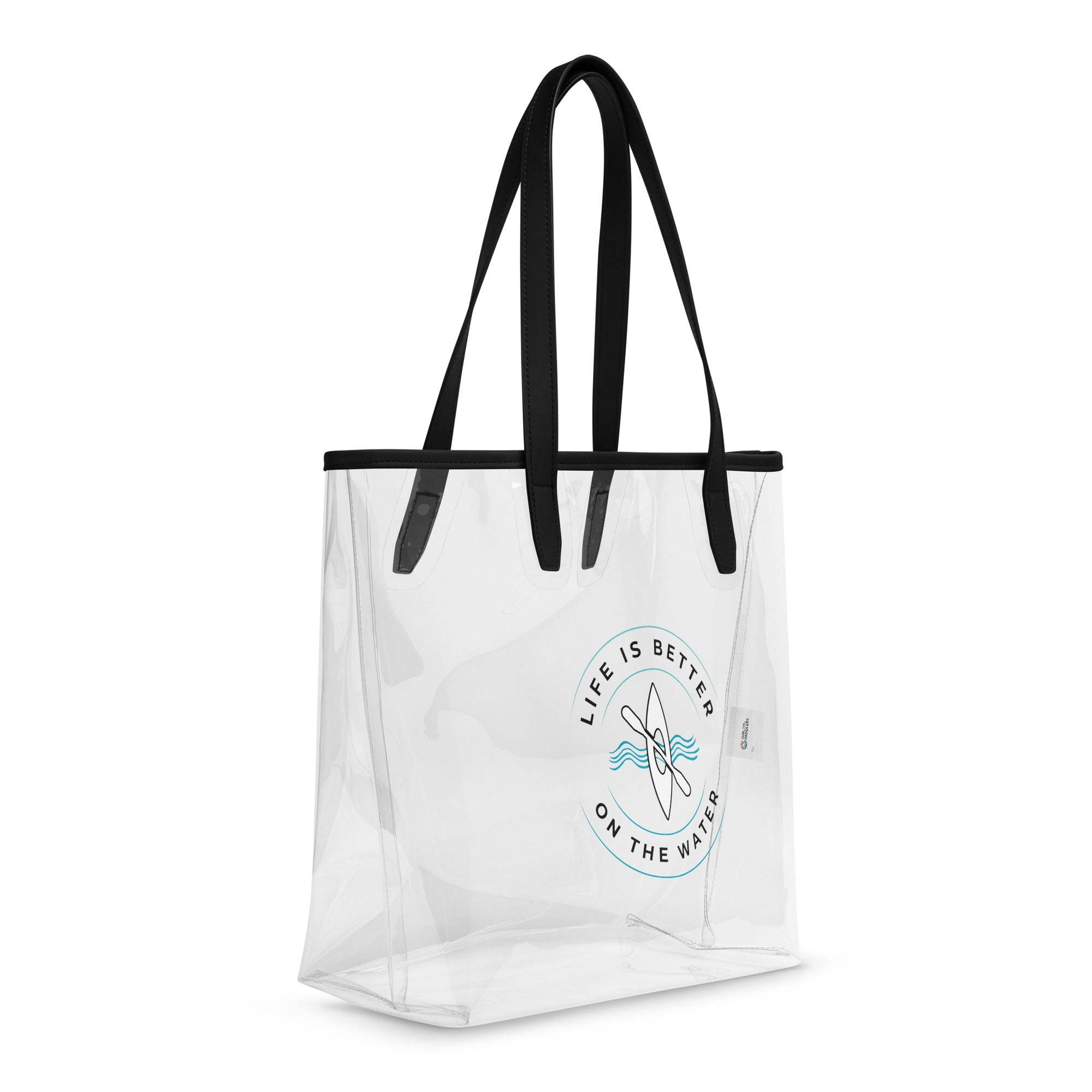 Life Is Better on the Water Kayak Clear Tote