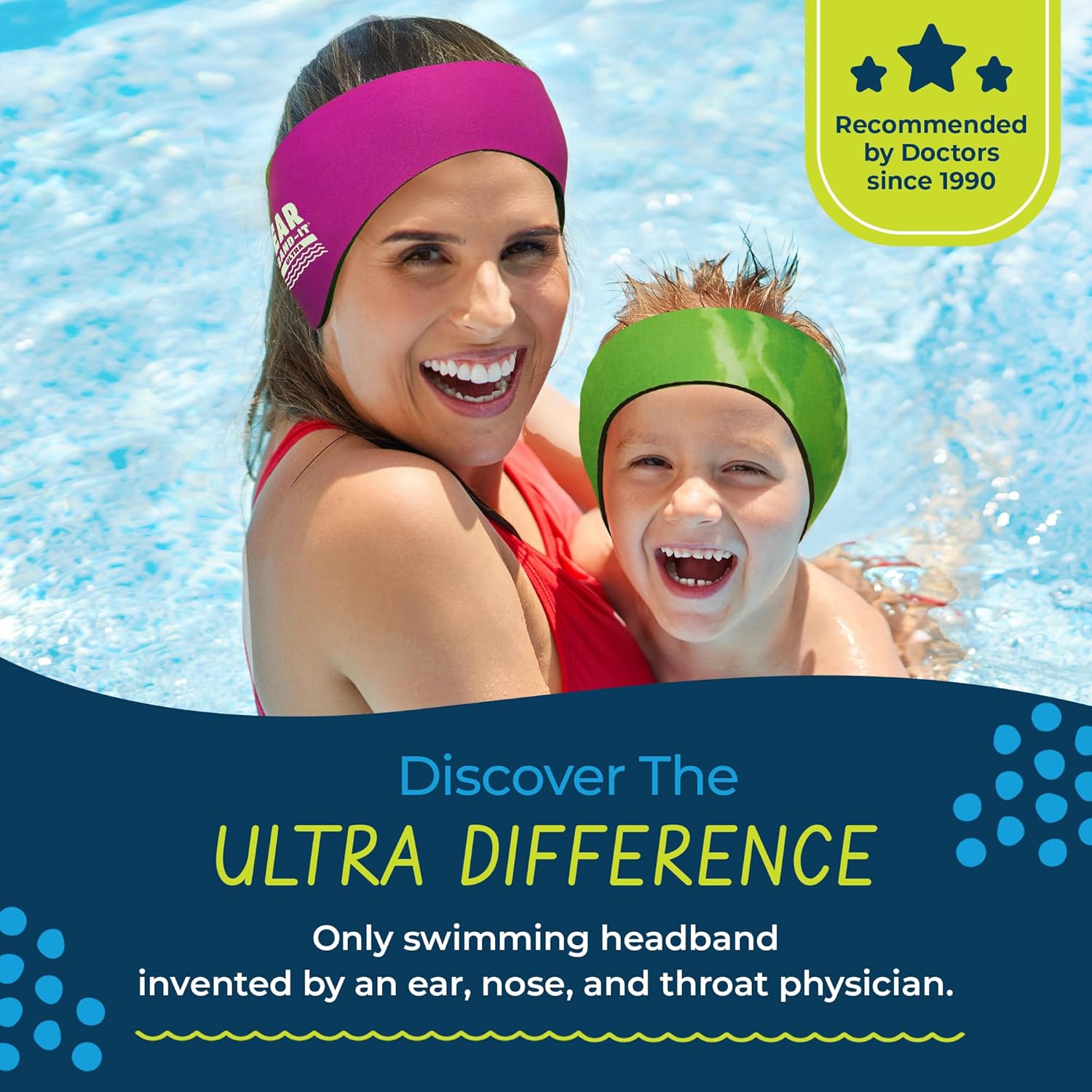 Ear Band-It ULTRA Swimming Headband