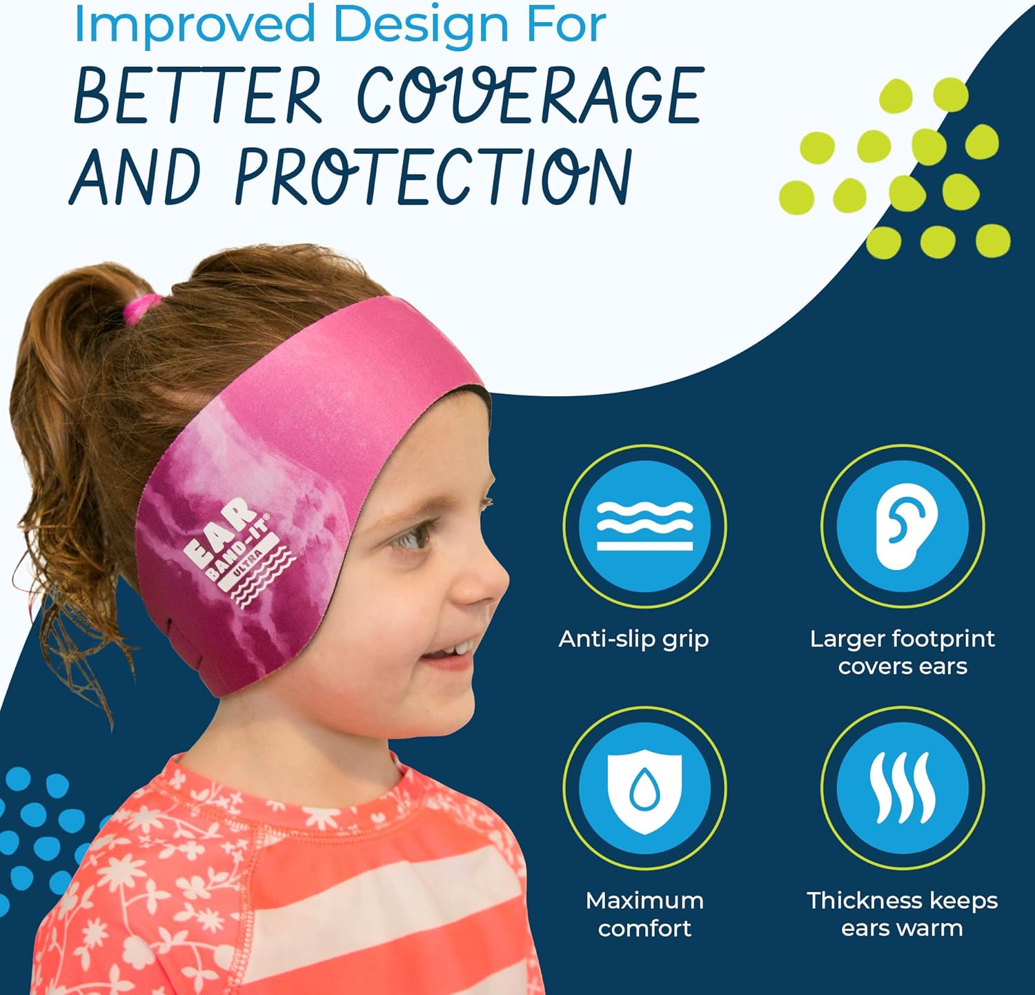 Ear Band-It ULTRA Swimming Headband