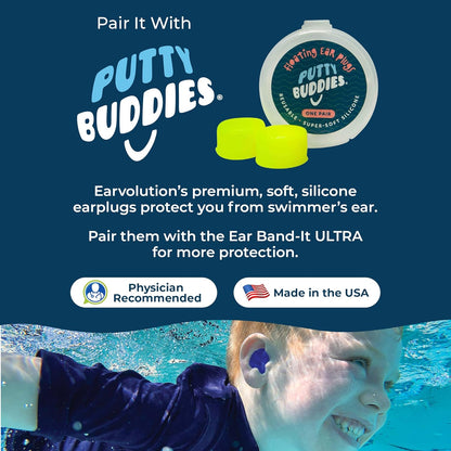 Ear Band-It ULTRA Swimming Headband