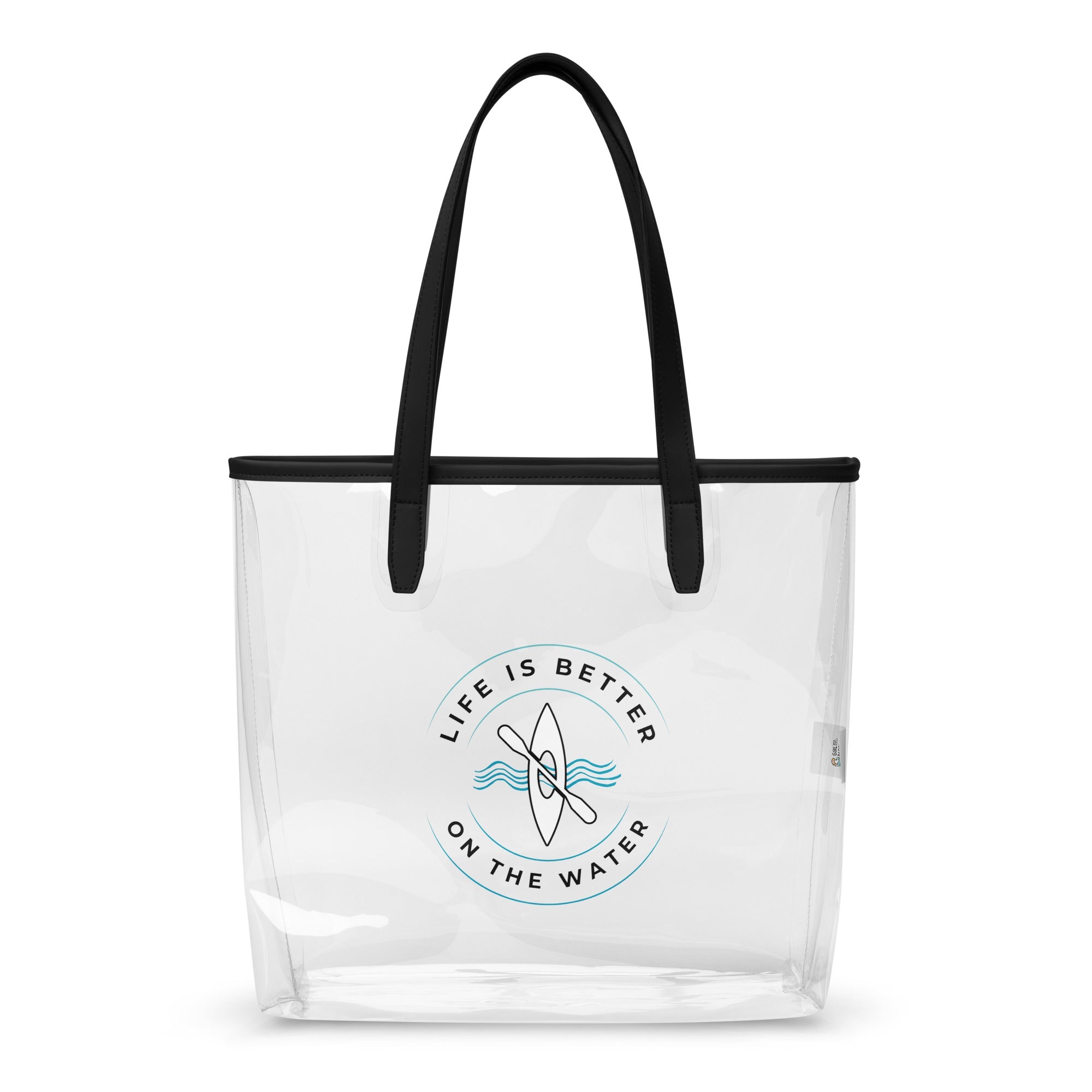 Life Is Better on the Water Kayak Clear Tote
