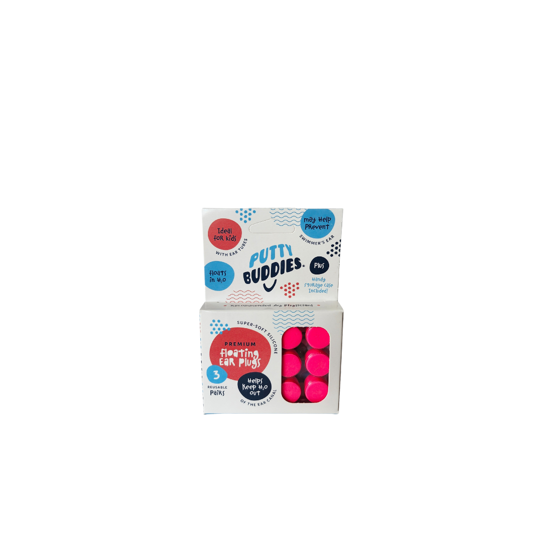 Putty Buddies Floating Earplugs 3-Pair Pack - 1 Set