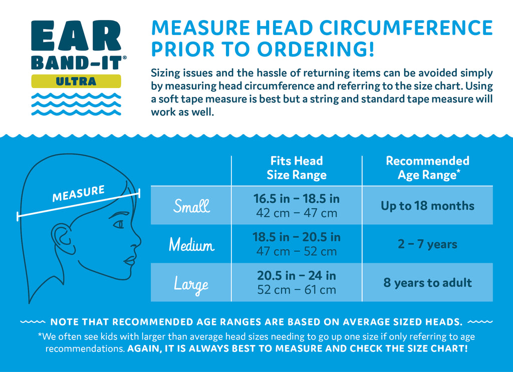 Ear Band-It® ULTRA Swimming Headband